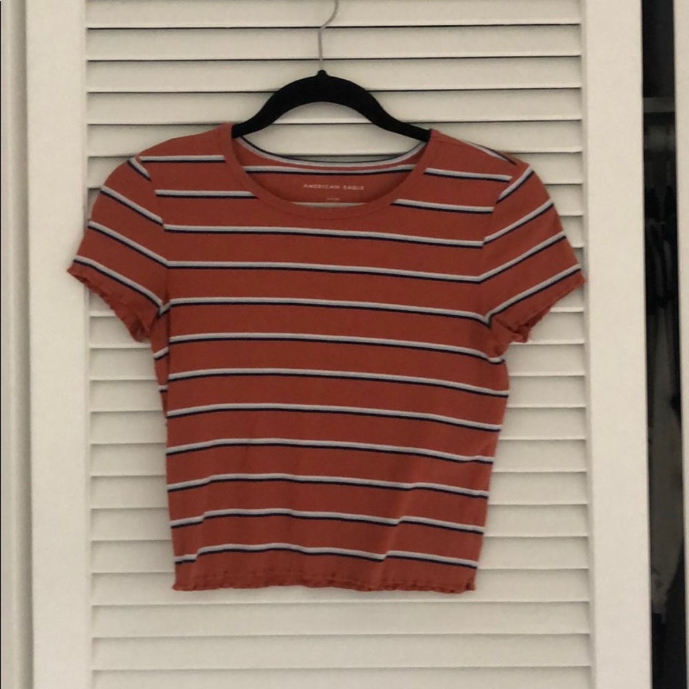 Ribbed crop top